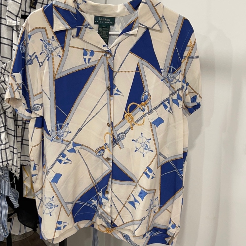 Silk fancy top